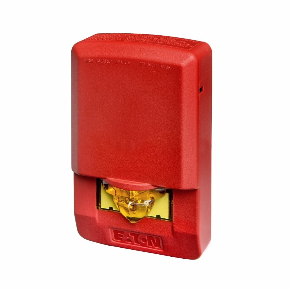 Wheelock Fire Alarm Amber Strobe Light 24V (No Lettering) LSTR3-NA Exceder LED3