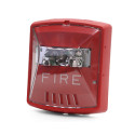 Red Wall Mount Exceder Fire Strobe 2W,12/24V,8CD