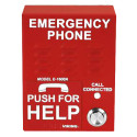 Emergency Call Box Phone - Red