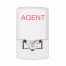Wheelock Fire Alarm Strobe Light 24V ( White, AGENT Lettering) LSTW3-A Exceder LED3