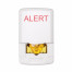 Wheelock Fire Alarm Amber Strobe Light 24V (ALERT Lettering) LSTW3-ALA Exceder LED3 front view