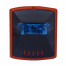 Wheelock Fire Alarm Strobe Light 12V / 24V (AGENT lettering, Xenon Blue Strobe) STR-AB Exceder