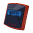 Wheelock Fire Alarm Strobe Light 12V / 24V (AGENT lettering, Xenon Blue Strobe) STR-AB Exceder side view